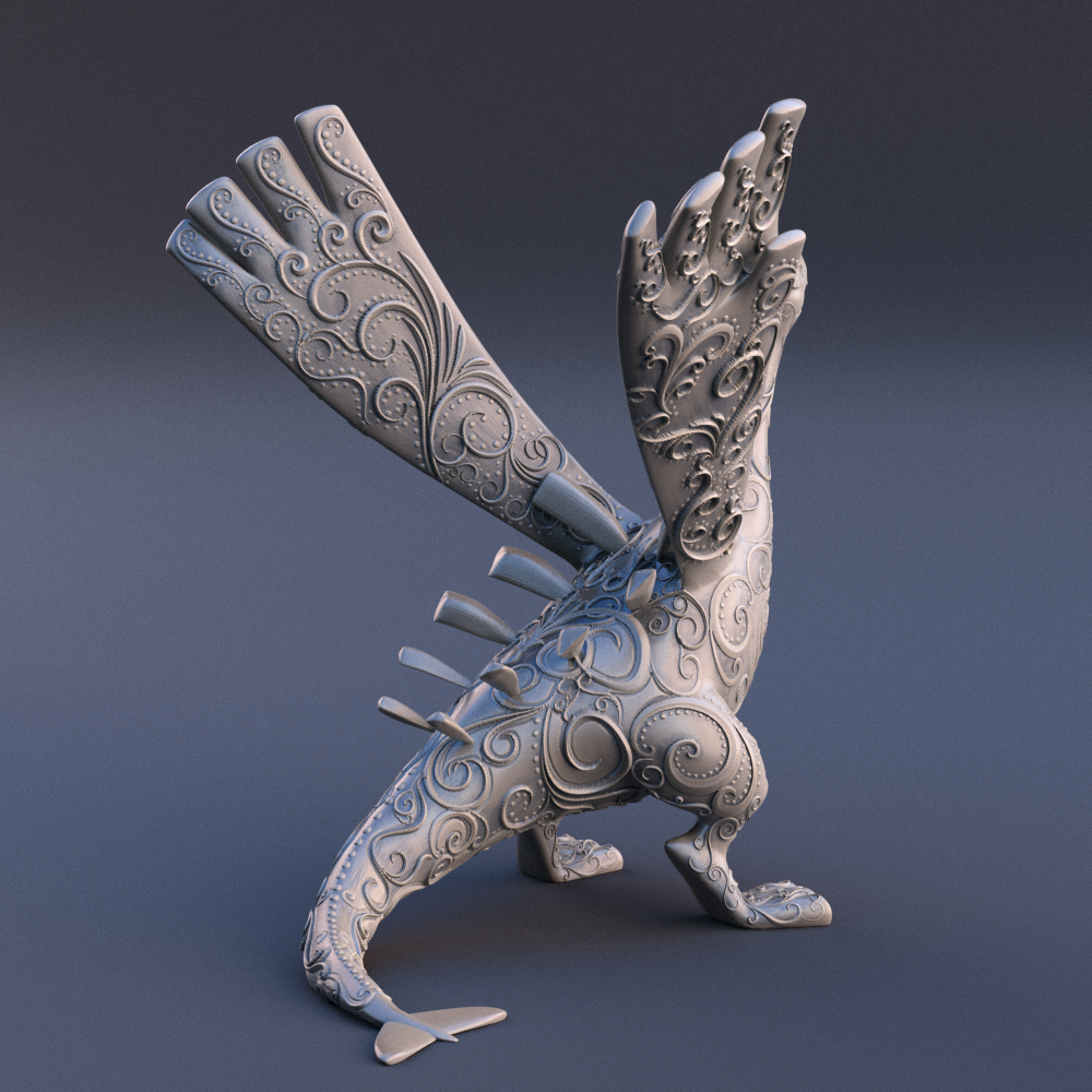 0249. Lugia Figurine