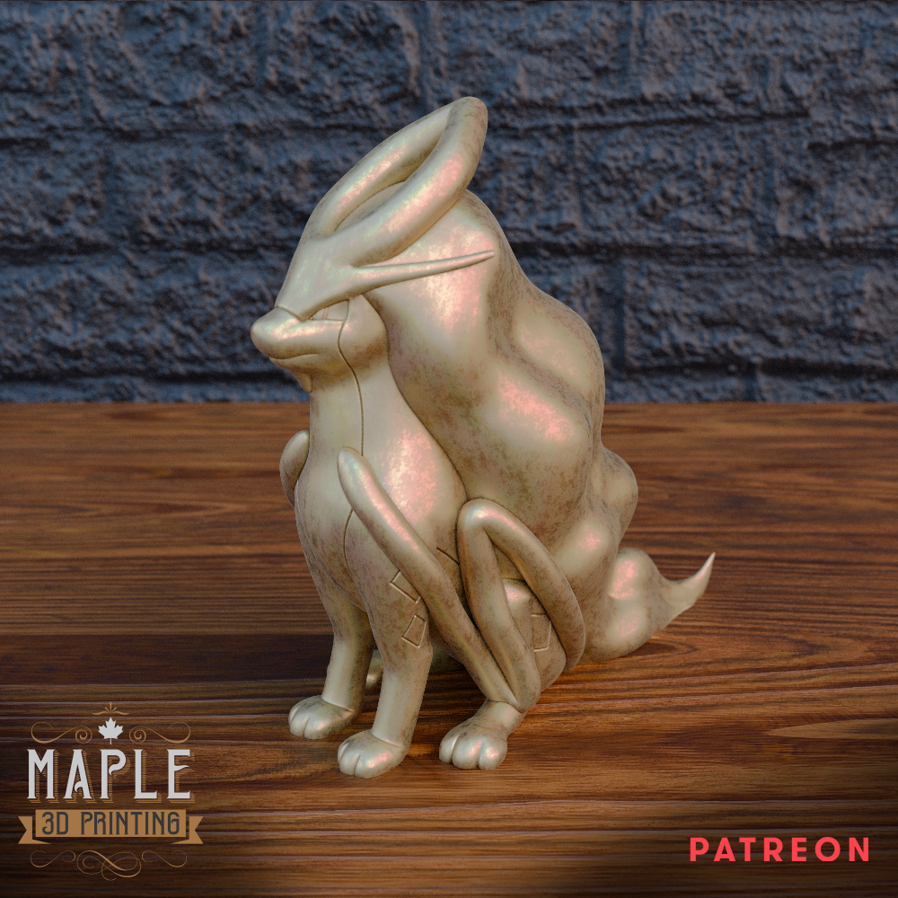 0245. Suicune Figurine