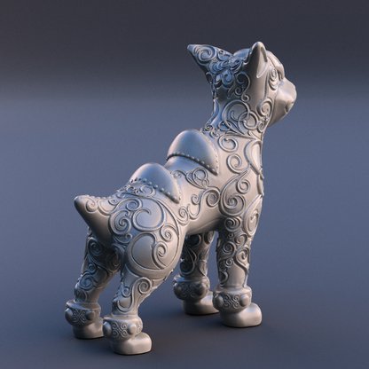 0228. Houndour Figurine