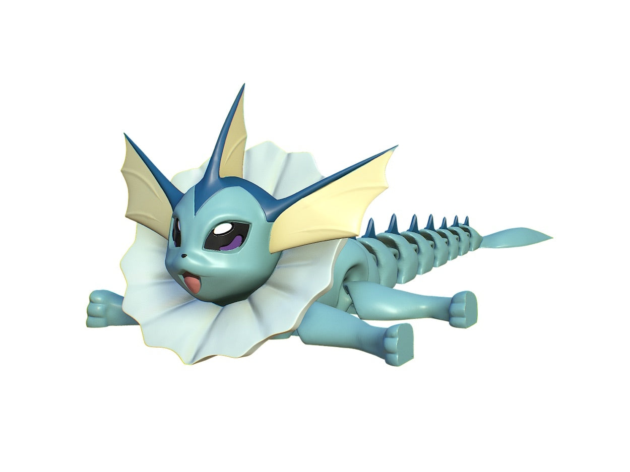 0134. Articulated Vaporeon