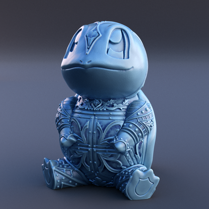 0007. Squirtle Figurine